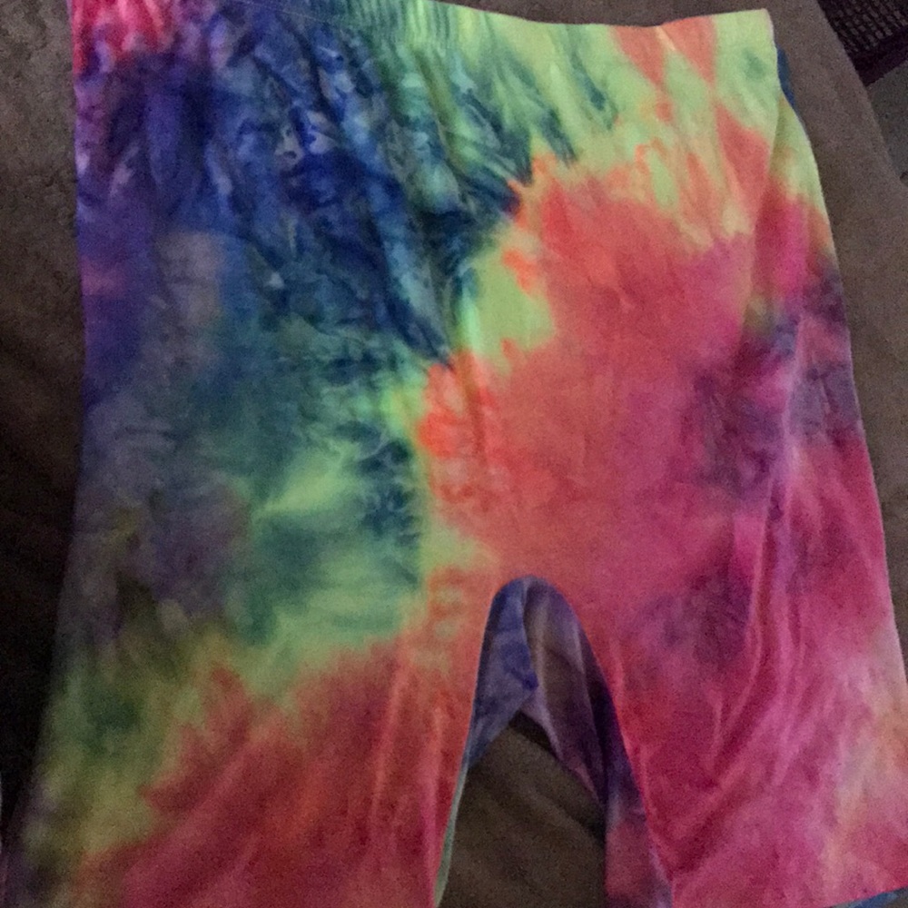 Rainbow tights